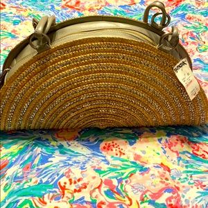 Inge Straw and Sequin Bag
